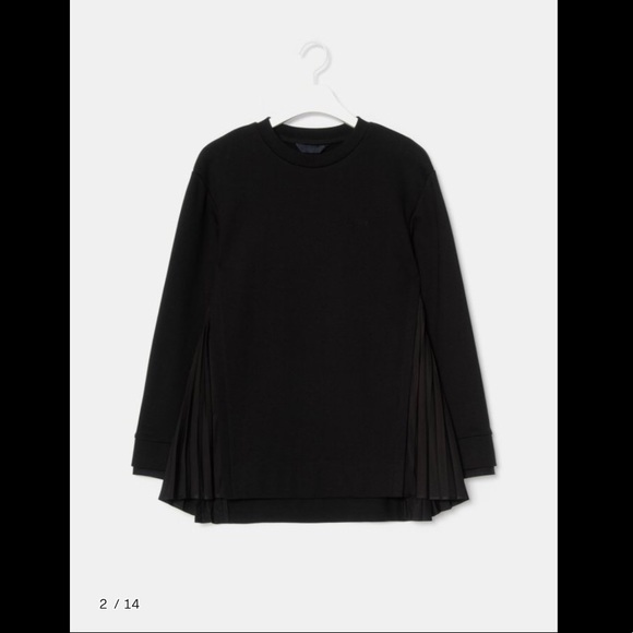 [JUNN.J] Contrast Pleats T-Shirt 20 F/W - Picture 2 of 10
